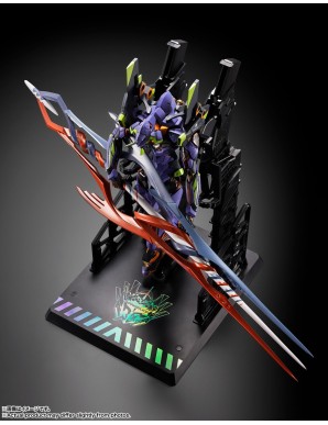 Bandai Metal Build Neon Genesis Evangelion Type-01 Test Type 30th Anniversary Version with Spear of Gaius