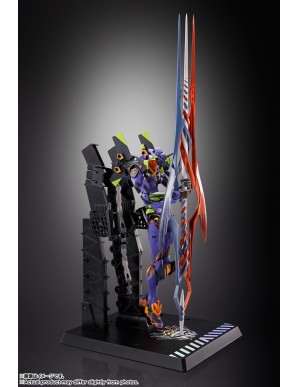 Bandai Metal Build Neon Genesis Evangelion Type-01 Test Type 30th Anniversary Version with Spear of Gaius
