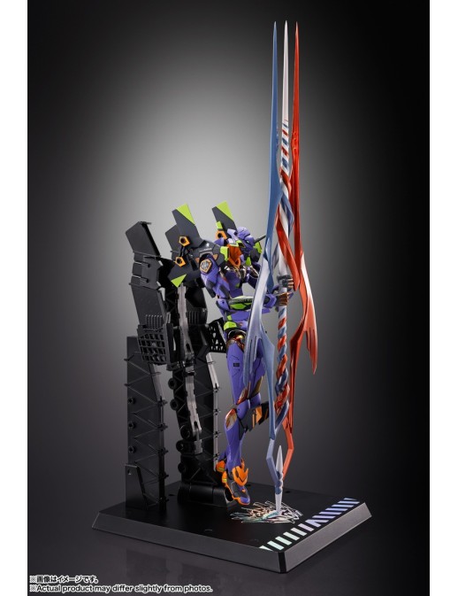Bandai Metal Build Neon Genesis Evangelion Type-01 Test Type 30th Anniversary Version with Spear of Gaius