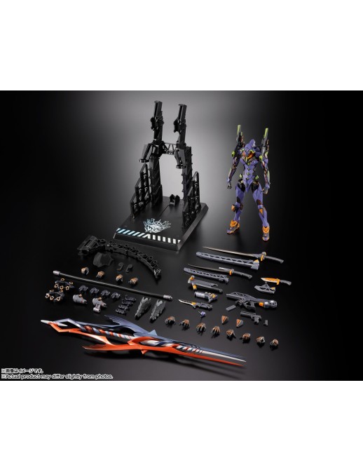 Bandai Metal Build Neon Genesis Evangelion Type-01 Test Type 30th Anniversary Version with Spear of Gaius