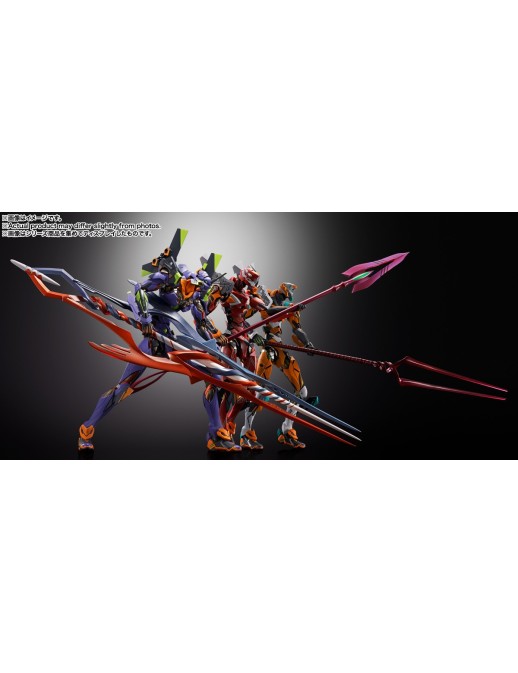 Bandai Metal Build Neon Genesis Evangelion Type-01 Test Type 30th Anniversary Version with Spear of Gaius