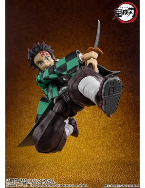 Bandai S.H. Figuarts Demon Slayer Kimetsu No Yaiba Tanjiro Kamado Battle in the Infinity Castle Version
