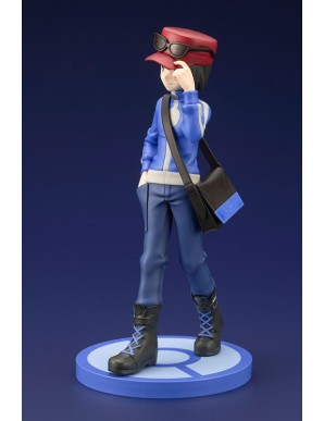 Kotobukiya ARTFX J Pokemon Series Calem with Froakie