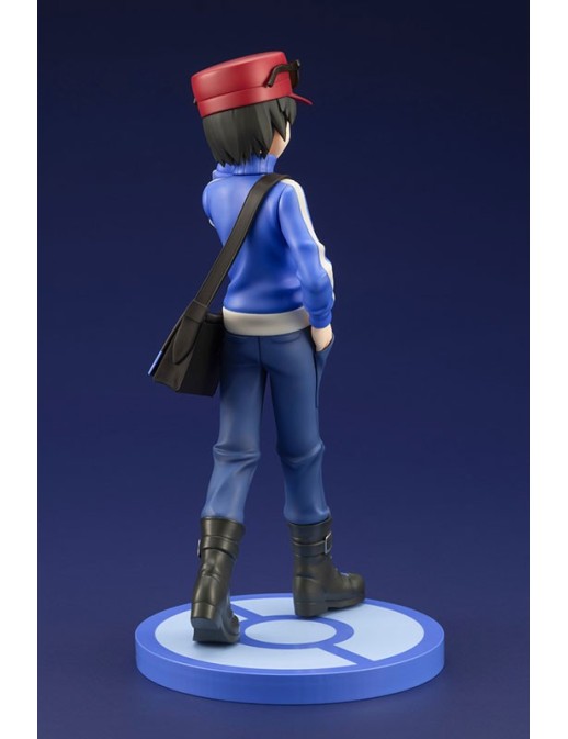 Kotobukiya ARTFX J Pokemon Series Calem with Froakie