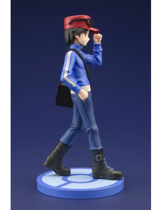 Kotobukiya ARTFX J Pokemon Series Calem with Froakie