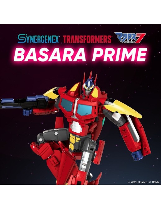 Takara Tomy Transformers x Macross Synergenex Series Basara Prime