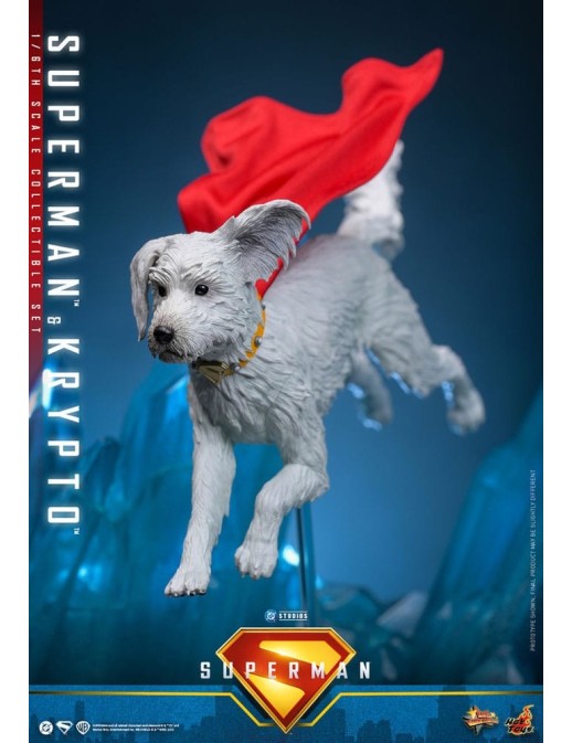 Hot Toys Movie Masterpiece Superman Superman & Krypto 1/6 Scale Collectible Figure