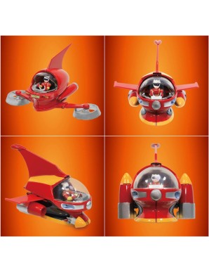 Evolution Toy Future Quest Metal Action Hover Pilder & Jet Pilder Set