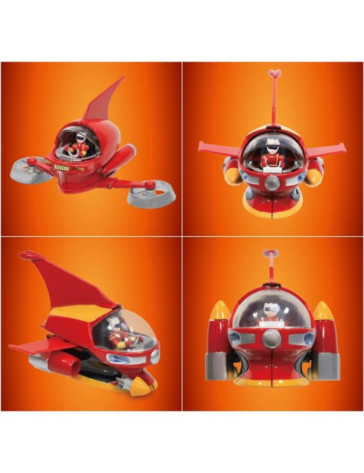 Evolution Toy Future Quest Metal Action Hover Pilder & Jet Pilder Set