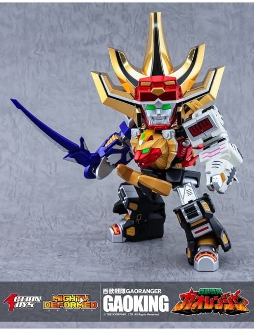 Action Toys Mighty Deformed Hyakuju Sentai Gaoranger GaoKing