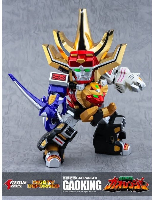Action Toys Mighty Deformed Hyakuju Sentai Gaoranger GaoKing