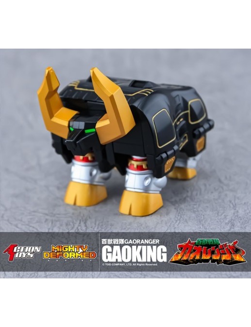 Action Toys Mighty Deformed Hyakuju Sentai Gaoranger GaoKing