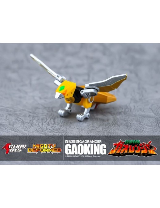 Action Toys Mighty Deformed Hyakuju Sentai Gaoranger GaoKing