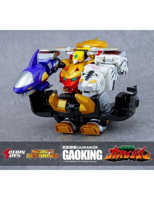 Action Toys Mighty Deformed Hyakuju Sentai Gaoranger GaoKing