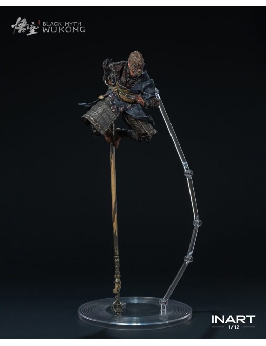 Queen Studios Collectible InArt Black Myth Wukong The Destined One in Bronze Armor 1/12 Scale Action Figure Standard Edition