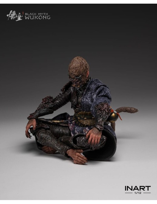 Queen Studios Collectible InArt Black Myth Wukong The Destined One in Bronze Armor 1/12 Scale Action Figure Standard Edition