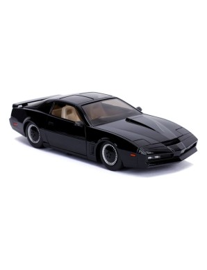 Jada Toys Diecast Model 1/24 Scale Knight Rider Pontiac Firebird KITT with Light-Up Function