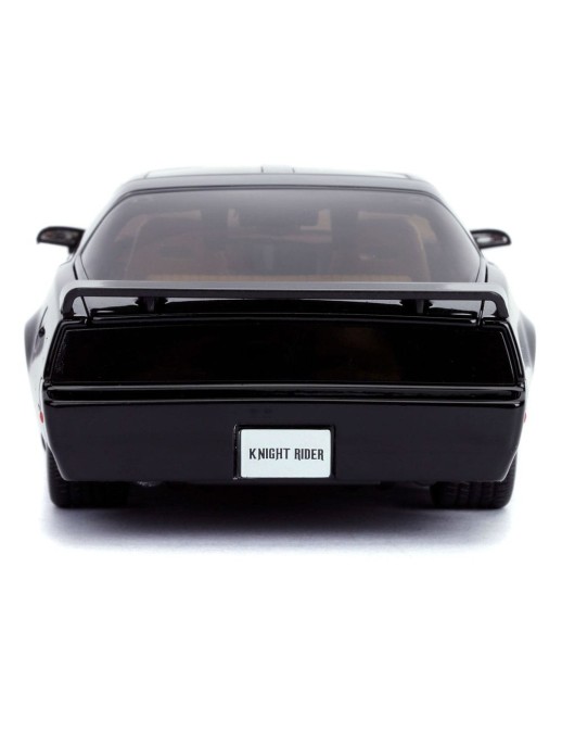 Jada Toys Diecast Model 1/24 Scale Knight Rider Pontiac Firebird KITT with Light-Up Function