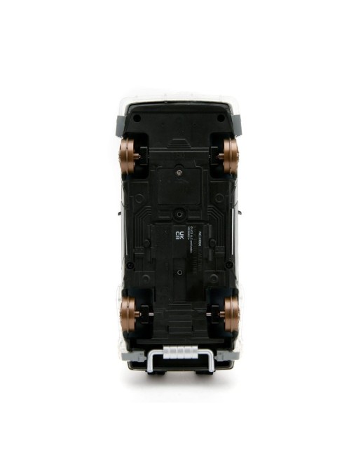 Jada Toys Diecast Model 1/24 Scale Back To The Future III DMC Delorean Time Machine Railroad Wheels