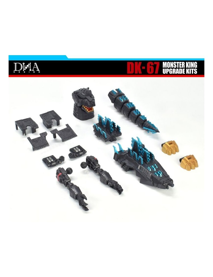 DNA Design DK-67 Upgrade Kit for Megazauron Monster King DNA Design DK-67 Upgrade Kit for Megazauron Monster King