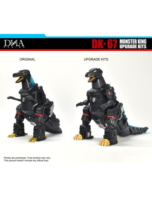DNA Design DK-67 Upgrade Kit for Megazauron Monster King