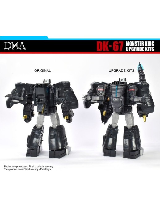 DNA Design DK-67 Upgrade Kit for Megazauron Monster King