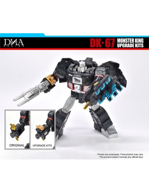 DNA Design DK-67 Upgrade Kit for Megazauron Monster King