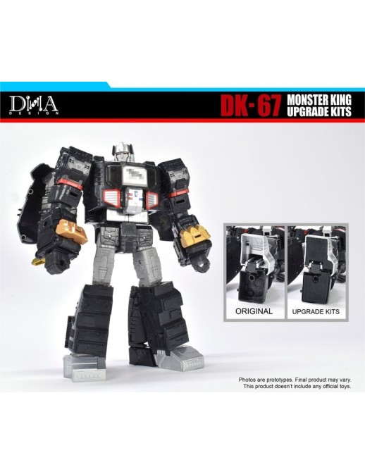 DNA Design DK-67 Upgrade Kit for Megazauron Monster King