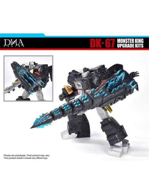 DNA Design DK-67 Upgrade Kit for Megazauron Monster King