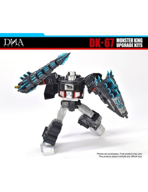 DNA Design DK-67 Upgrade Kit for Megazauron Monster King