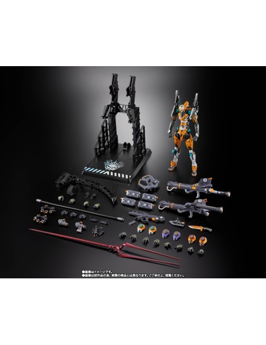 Bandai Metal Build Neon Genesis Evangelion Unit-00 Prototype Unit-00 Kai 30th Anniversary Version with Spear of Longinus