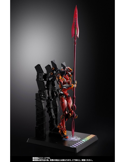 Bandai Metal Build Neon Genesis Evangelion Unit-02 30th Anniversary Version with Spear of Cassius