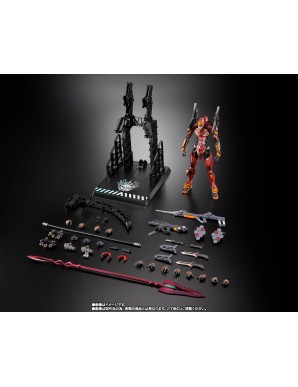 Bandai Metal Build Neon Genesis Evangelion Unit-02 30th Anniversary Version with Spear of Cassius