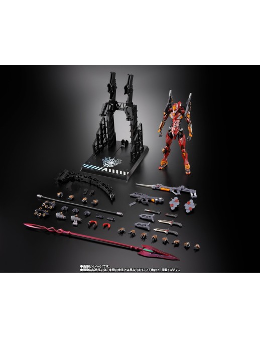Bandai Metal Build Neon Genesis Evangelion Unit-02 30th Anniversary Version with Spear of Cassius