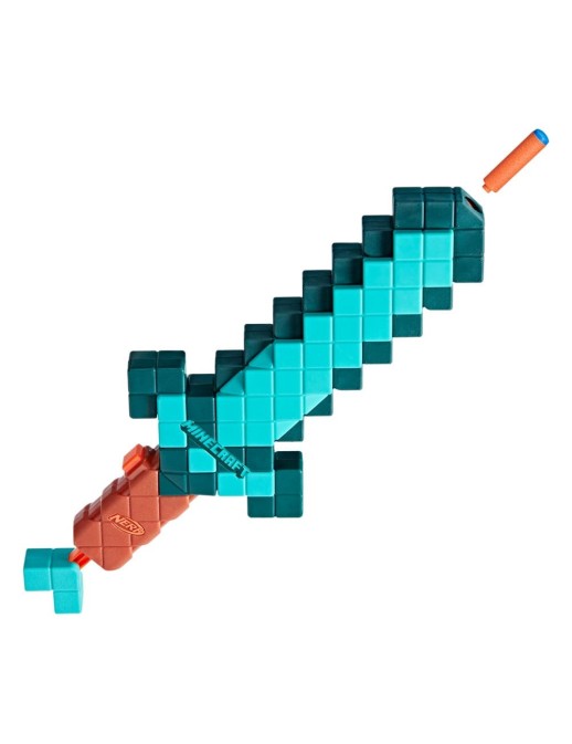 Hasbro Minecraft NERF Dart-Firing Diamond Sword
