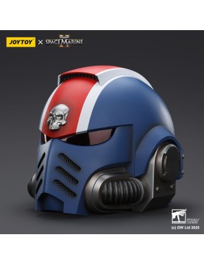 Joy Toy Warhammer 40,000 Space Marine 2 Ultramarines Lieutenant Titus Helmet Replica