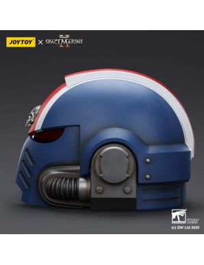 Joy Toy Warhammer 40,000 Space Marine 2 Ultramarines Lieutenant Titus Helmet Replica