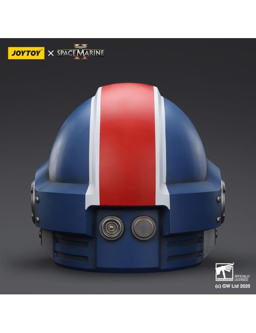 Joy Toy Warhammer 40,000 Space Marine 2 Ultramarines Lieutenant Titus Helmet Replica