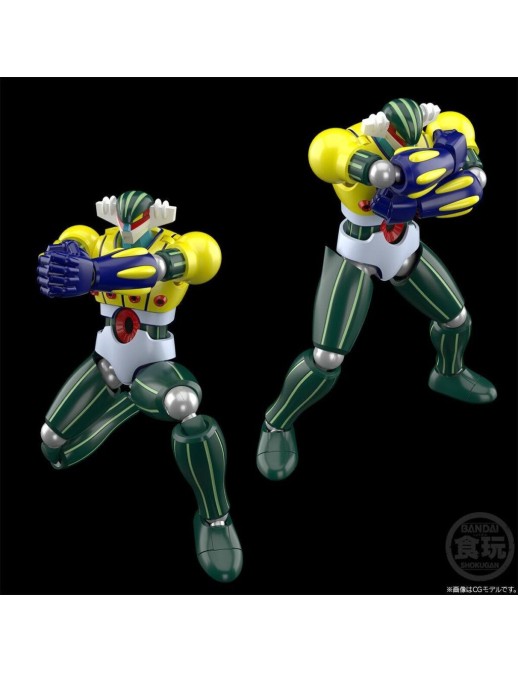 P-Bandai Shokugan Modeling Project Koutetsu Jeeg Through-In Set
