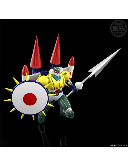 P-Bandai Shokugan Modeling Project Koutetsu Jeeg Through-In Set