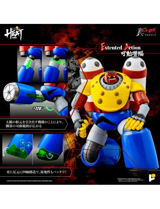 Pose Toy Pose+ Metal Heat Series Shin Getter Robot Armageddon Getter Poseidon