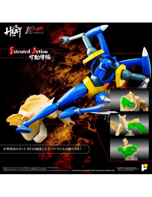 Pose Toy Pose+ Metal Heat Series Shin Getter Robot Armageddon Getter Poseidon
