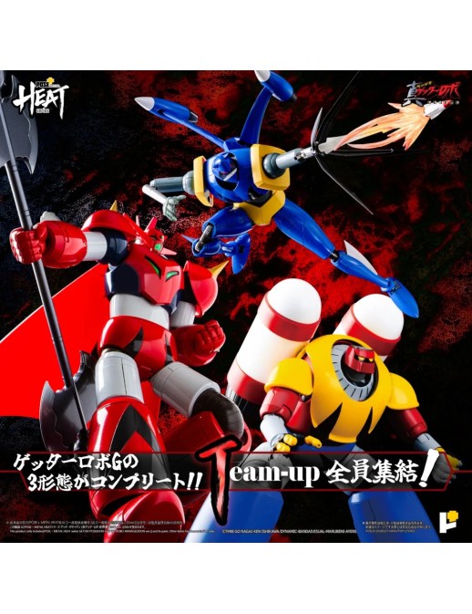 Pose Toy Pose+ Metal Heat Series Shin Getter Robot Armageddon Getter Poseidon