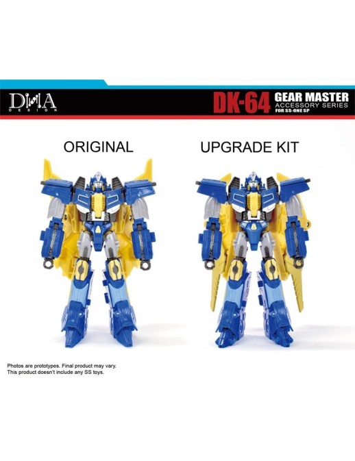 DNA Design DK-64 Upgrade Kit for Transformers One Studio Series Voyager Class Sentinel Prime