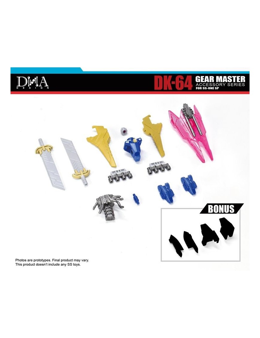 DNA Design DK-64 Upgrade Kit for Transformers One Studio Series Voyager Class Sentinel Prime DNA Design DK-64 Upgrade Kit for Transformers One Studio Series Voyager Class Sentinel Prime