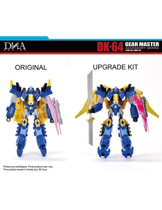 DNA Design DK-64 Upgrade Kit for Transformers One Studio Series Voyager Class Sentinel Prime