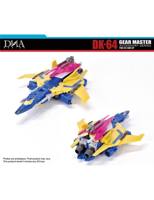 DNA Design DK-64 Upgrade Kit for Transformers One Studio Series Voyager Class Sentinel Prime