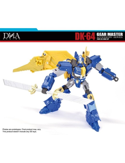 DNA Design DK-64 Upgrade Kit for Transformers One Studio Series Voyager Class Sentinel Prime