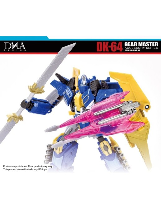 DNA Design DK-64 Upgrade Kit for Transformers One Studio Series Voyager Class Sentinel Prime