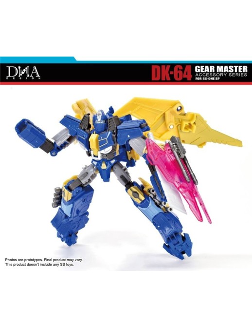 DNA Design DK-64 Upgrade Kit for Transformers One Studio Series Voyager Class Sentinel Prime